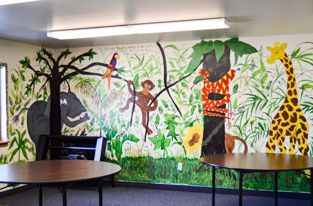 Jungle Room Mural